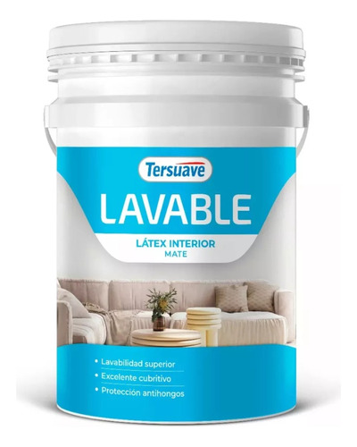 Tersuave Latex Lavable Interior De 1 L Pintu Ogus