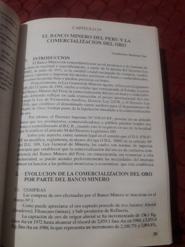 Libro El Oro Cepect (Usado)