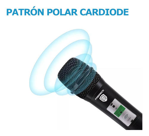 Proco Pr4000 Uhf Sistema De 4 Micrófonos Inalámbricos