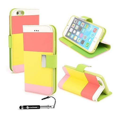 Forro iPhone 5 5s Tipo Agenda Flip Semi Cuero Nuevo Apple Us