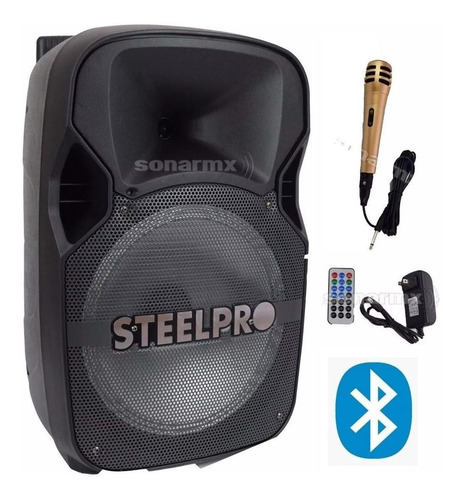 Par Bafles Combo 12 Amplificado Bluetooth Recargable Tripie