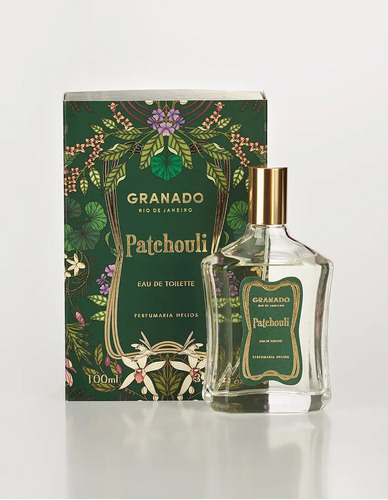 Granado Eau De Toilette Patchouli 100ml Top