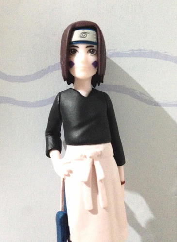 Coleção Naruto Shippuden Rin Nohara - Miniatura + Fascículo