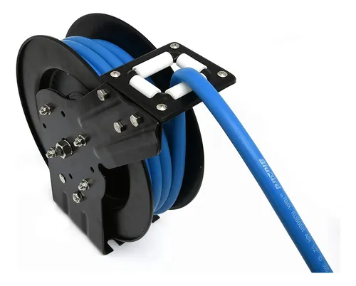 Carrete De Manguera Retráctil Blubird 3/8 X 50' Hd