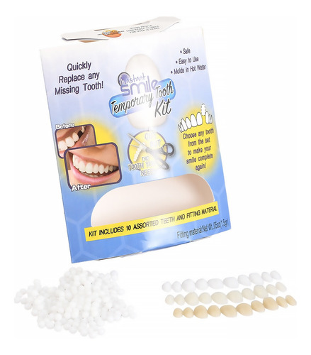 Kit De Dientes Temporales Reparacion Dental Brackets