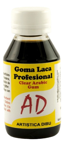 Goma Laca Profesional Ad 100ml. Serviciopapelero