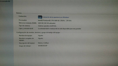 Imagen 5 de 6 de Lenovo Thinkcentre M72z All In One 2.7 Ghz