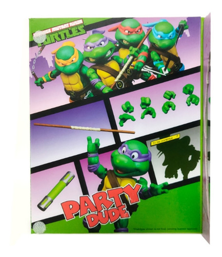 Tortugas Ninja Donatello Hybrid Metal Año 2016 Original !!