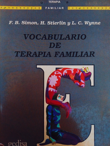 Vocabulario De Terapia Familiar. F. B. Simón