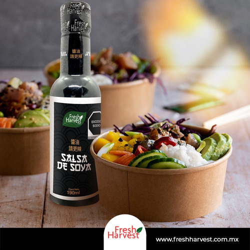 Salsa De Soya Fresh Harvest 5 Litros