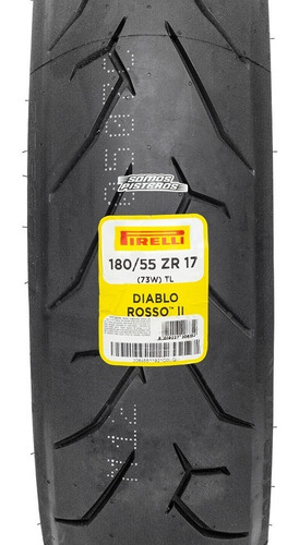 Llanta 180/55 Zr 17 73w Diablo Rosso Ii Pirelli R6r Gsxr Zx6