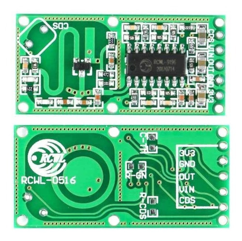 Sensor De Cuerpo Humano Rcwl-0516 Radar Cdmx Electrónica
