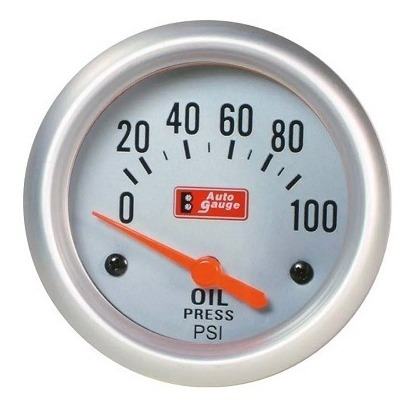 Reloj Presion Aceite Electrico 2 5/8 Pulgada Auto Gauge