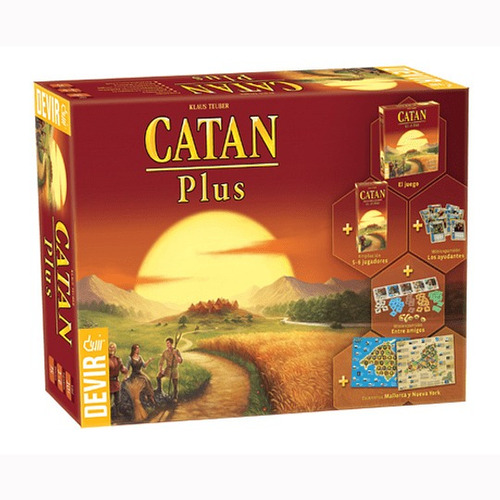 Catan Plus Juego De Mesa Entrega Inmediata