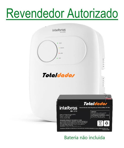 Fonte Alimentação Ininterrupta Fa 1220s + Bateria Intelbras