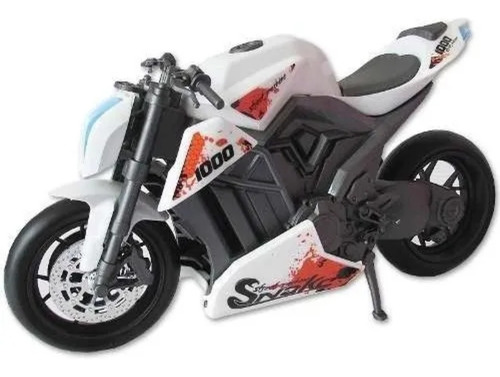 Moto Naked Esportiva S/ Carenagem Snake Várias Cores Ref 199