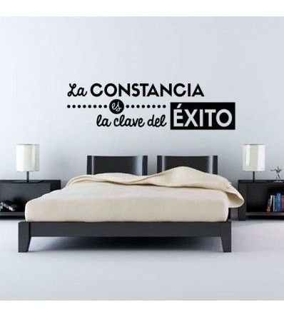 Vinil Decorativo De Frase Motivacional 1.50 Mts De Largo 