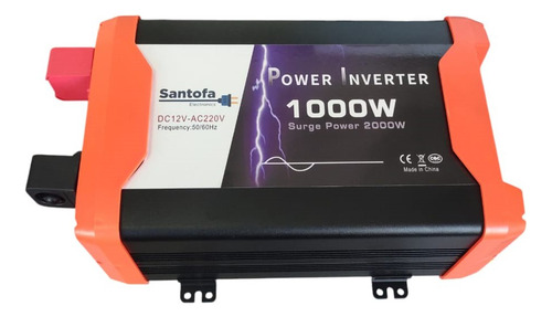 Inversor De Corriente 12va220v 1000w 2usb 2sockets Onda Pura