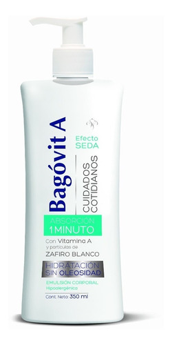 Bagovit A Efecto Seda Absorción 1 Minuto Emulsion 350ml.