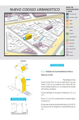 Lote 456 M2, Pb + 7 Pisos + 16 Cocheras + Subsuelo