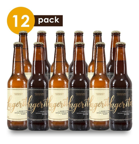 Cerveza Artesanal Propaganda Lageritas Cervexxa Beerpack 12
