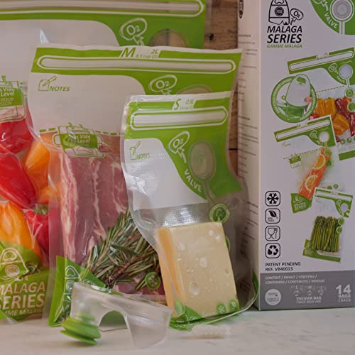 Bolsas De Almacenamiento De Alimentos Al Vacío Reutilizables