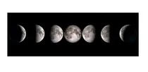 Comprar Cuadros Fase Lunar Canvas Consulte Otros Modelos 30x90
