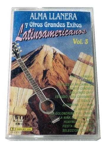 Los Yungas Alma Llanera Exitos Vol. 3 Tape Cassette