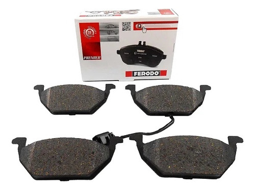 Kit Pastilha Dianteira Ferodo Ceramica Audi A3 1.6 1.8 Aspir