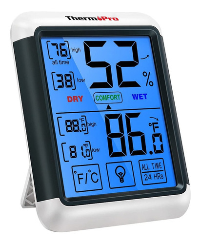 Termometro Y Controlador De Humedad. Thermopro Tp55 Digital