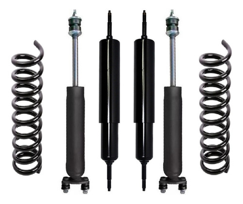Kit X4 Amortiguadores + Espirales Delantero P/ Ford Falcon