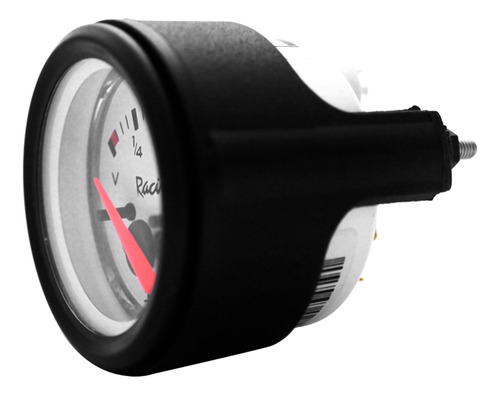 Relógio Manometro 52mm Indicador Combustivel Branco Willtec