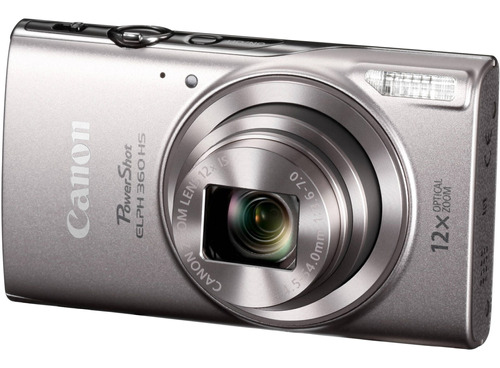 Canon Powershot Elph 360 Hs Digital Camara (silver)