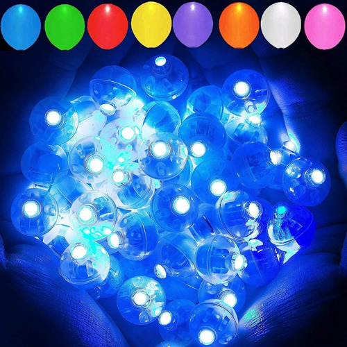 100pcs Led Globo Luz Mini Bolas Redondas Luces Impermeable