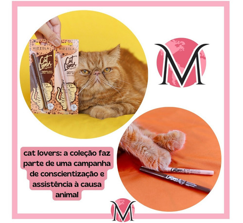 Lápiz de ojos Vizzela Cat Lovers, marrón, 0,24 g, efecto mate