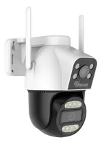 Comprar Camara Exterior Robotica Doble Camara Superior Fija 3mp Y Camara Inferior Robotica 3mp - Wifi Led Vision Nocturna Aplicacion Ios Y Android Con Cartel De Seguridad Para Casa Purare Technologic®