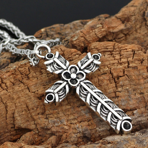 V Collar Cruz Ragnar Amuleto De Athelstan Vikingo Nórdico
