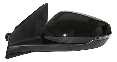 Retrovisor Esquerdo Manual Pisca Polo 2018 19 21 22 23 24 25