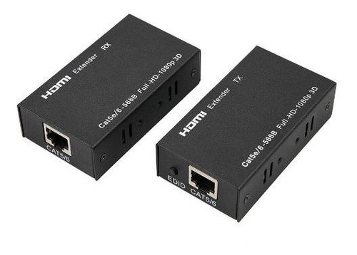 Extensor Video Hdmi Hasta 60 Mts Rj45 Por Cable Utp Activo