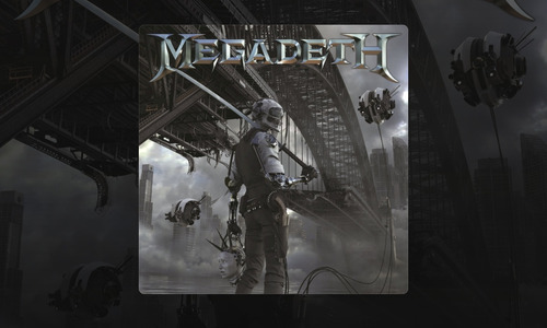 Megadeth Dystopia Cd Nuevo Sellado 