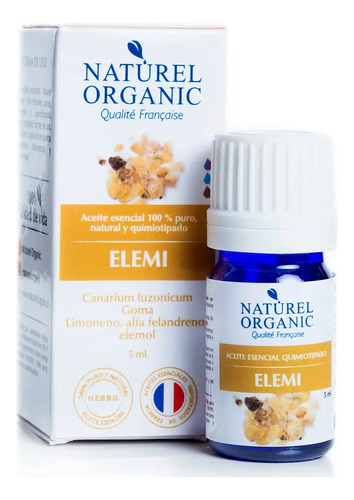 Aceite Esencial De Elemí 5 Ml - Naturel Organic Aromaterapia