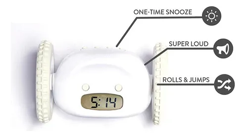 Despertador clocky hotsell