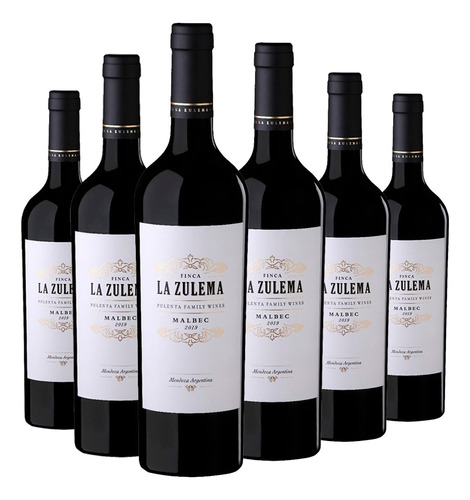 Vino La Zulema Malbec 6x750cc Pulenta Estate