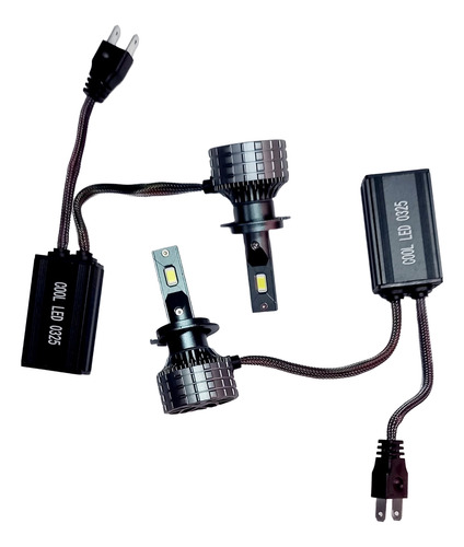 Kit Led Cree F8 Csp 9-48v Cambus Exclusivo Camiones H7 Blanco Blanco Frío