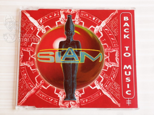 Slam - Back To Music Maxi-cd 1994 Dj Euromaster