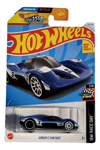 Hotwheels Carro Group C Fantasy + Obsequio 