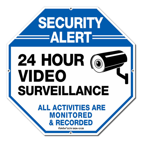 Señal De Videovigilancia, Señal De Cámara De Seguridad, .