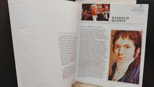 Wilhelm Kempff:ludwig Van Beethoven,grandes Intérpretes-lp (Usado)