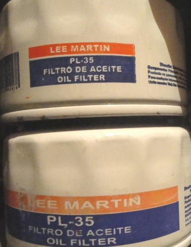 Filtro Aceite Pl-35 Lee Martin Renault Corcel D Rey