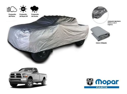 Funda Cubre Auto Afelpada Dodge Ram 2500 Pick Up 5.7l 2010